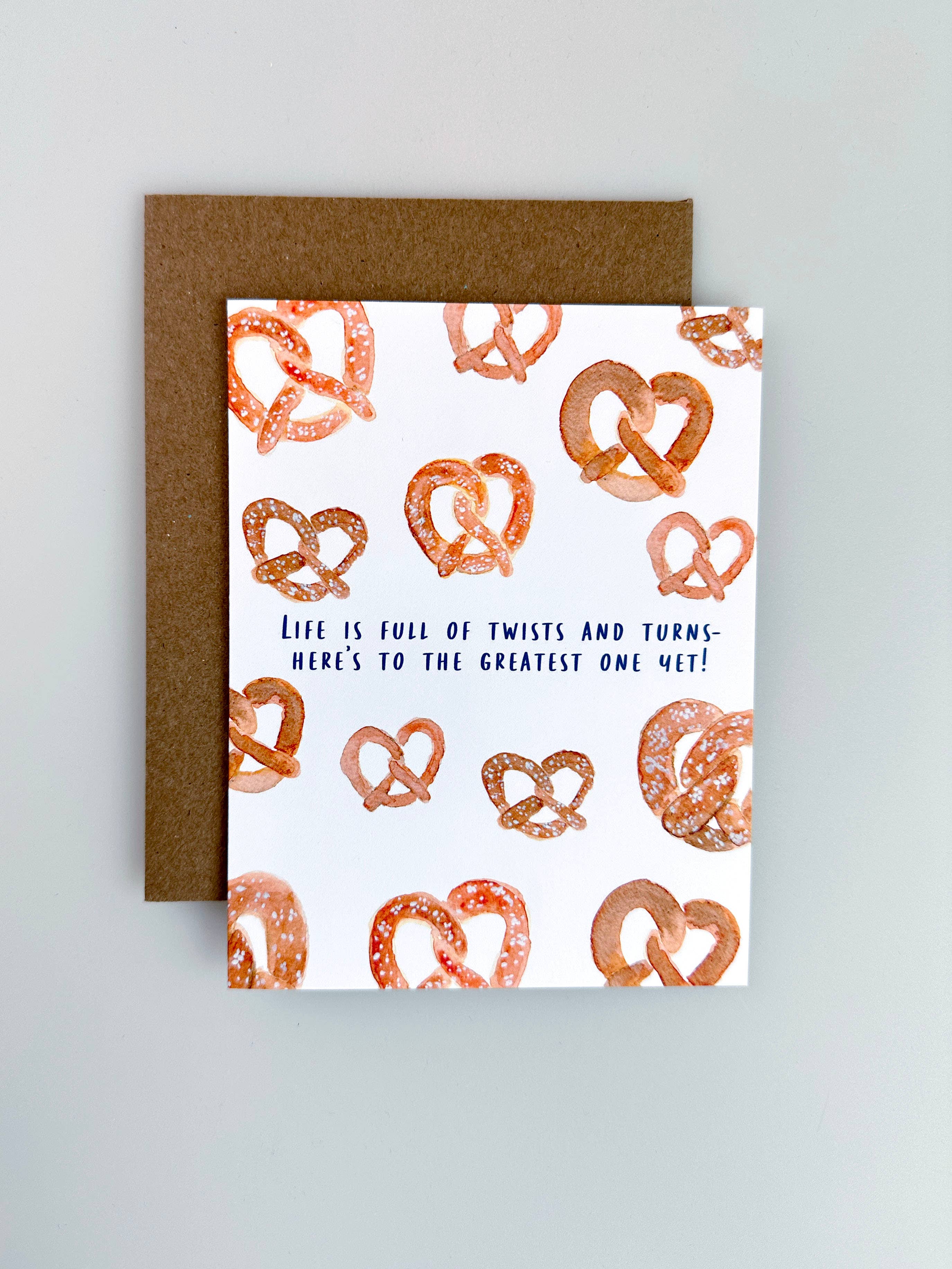 S Pogas Art - Wholesale Congratulations Card - Pretzel Congratulations Card3