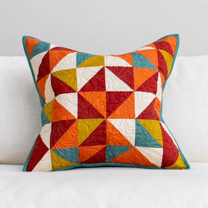 It's a Maze Pillow Talk Fabric Kit for wholesale by Laundry Basket Quilts