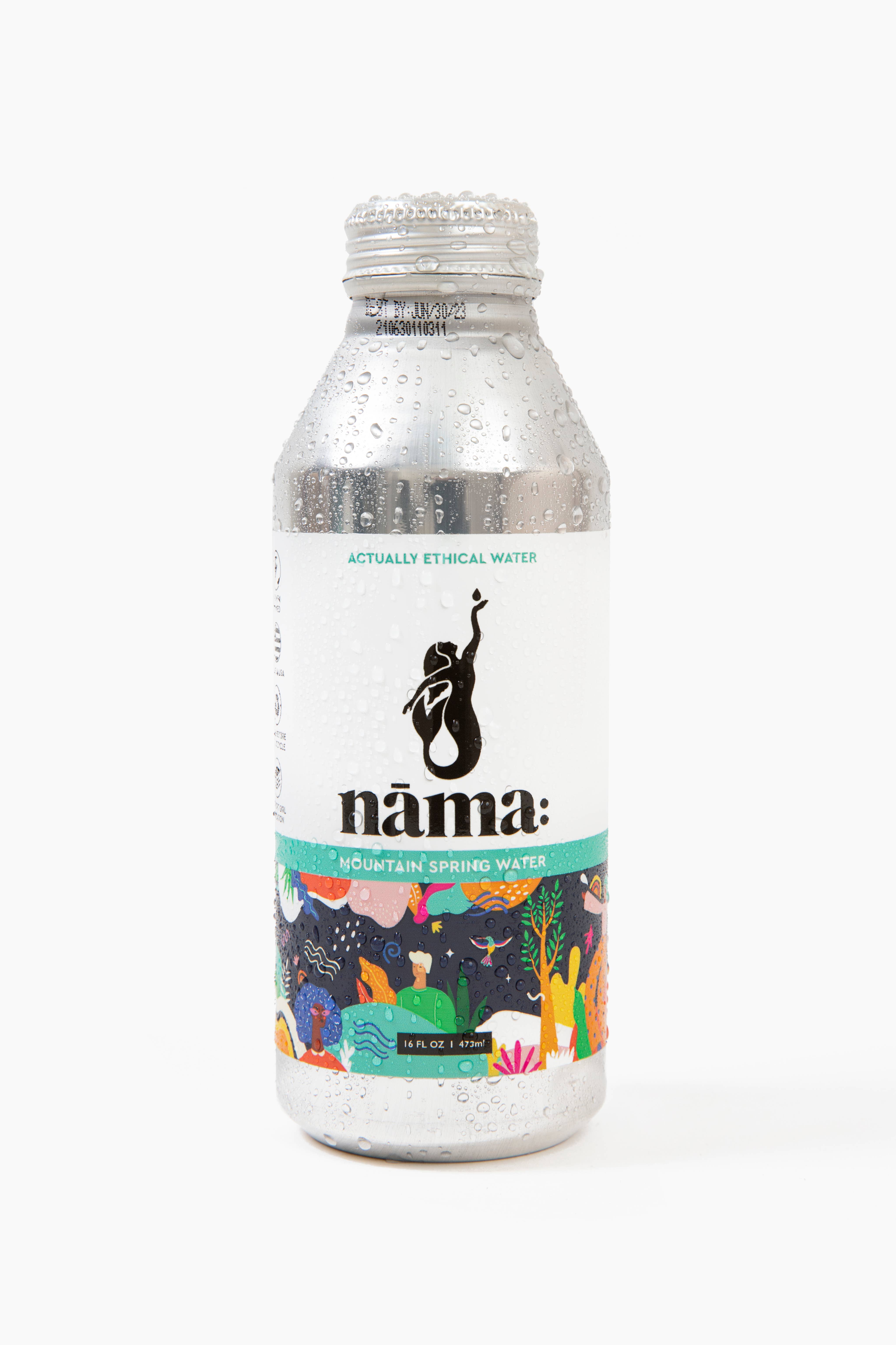 Nama Water - Wholesale Sparkling Water - 1 Pallet order = 70 cases of 24 Nama Water bottles1