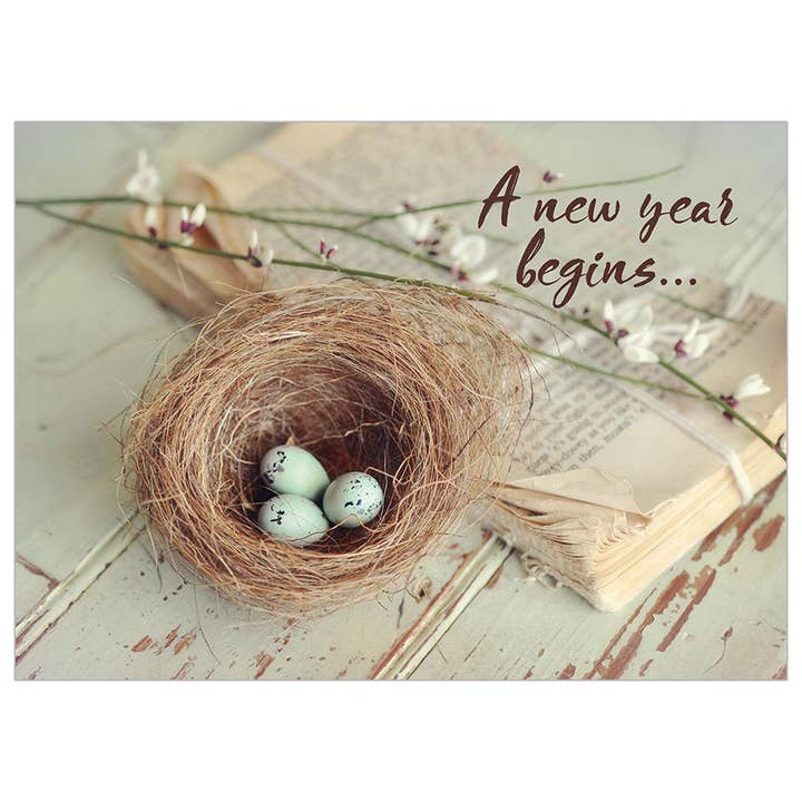 Nest with Eggs - Faith Birthday Card for wholesale by Legacy