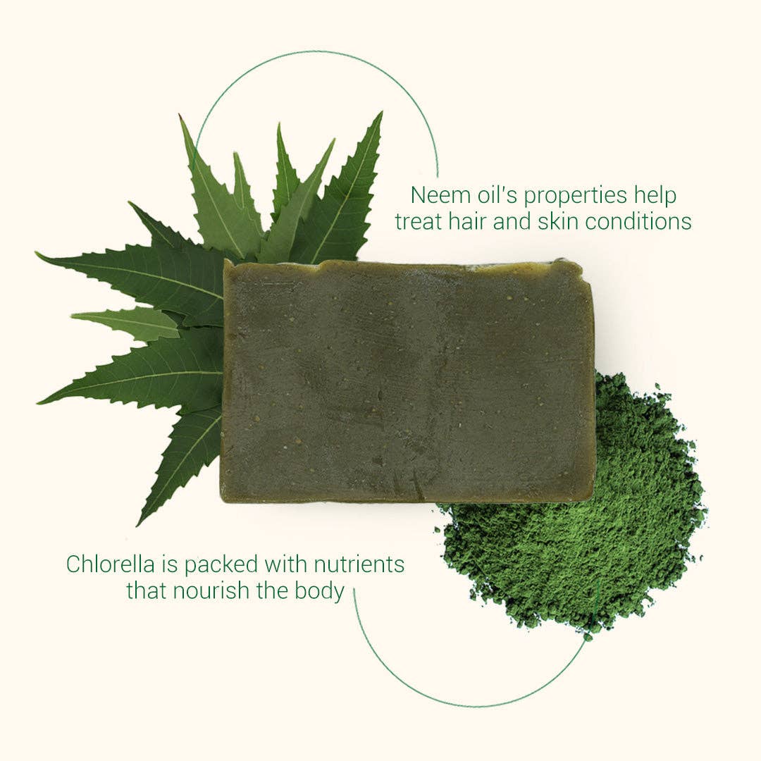 Herb'N Eden - Wholesale Bar Soap - Neem & Chlorella Bar Soap3