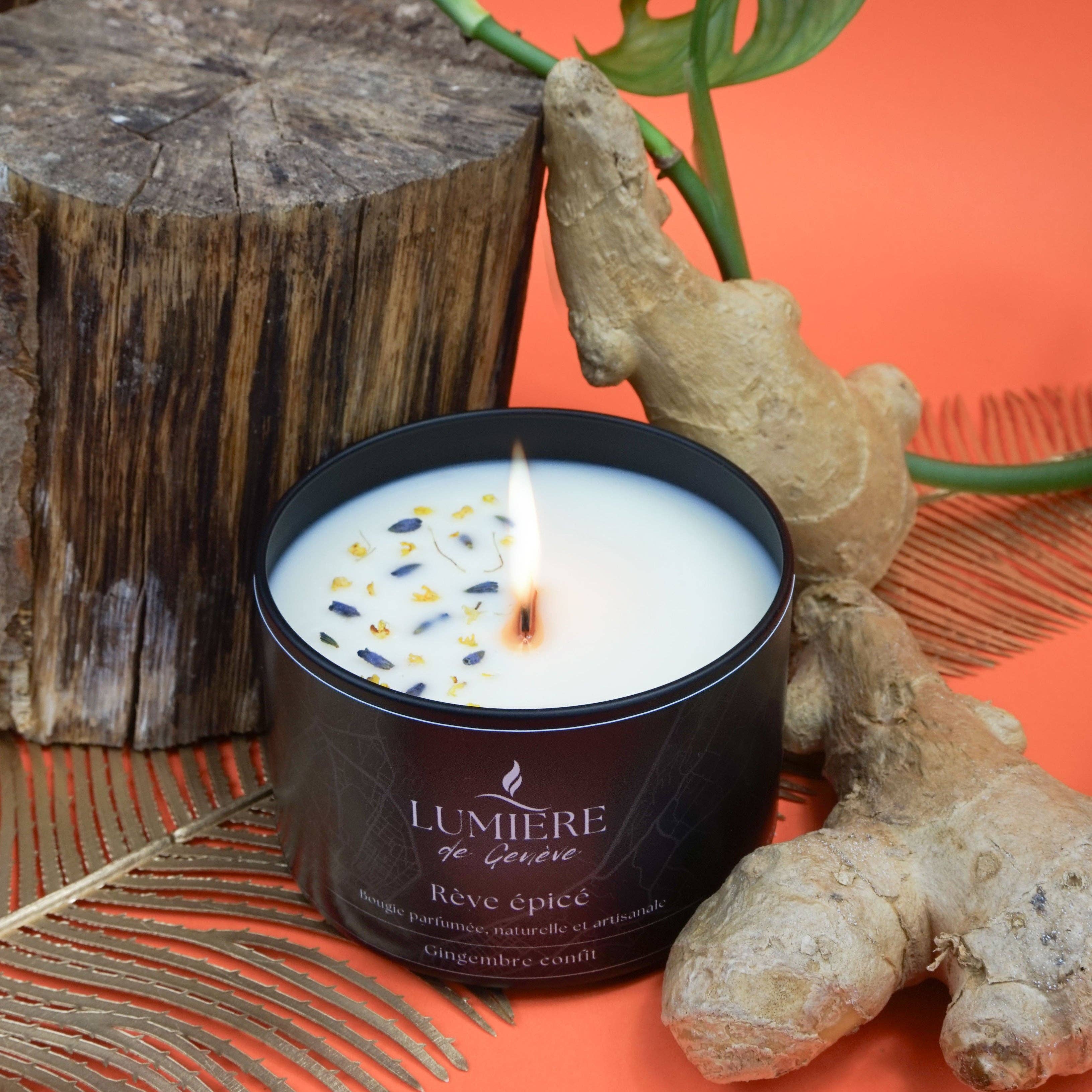 Lumière de Genève - Wholesale Novelty Candle - Spicy Dream Candle1