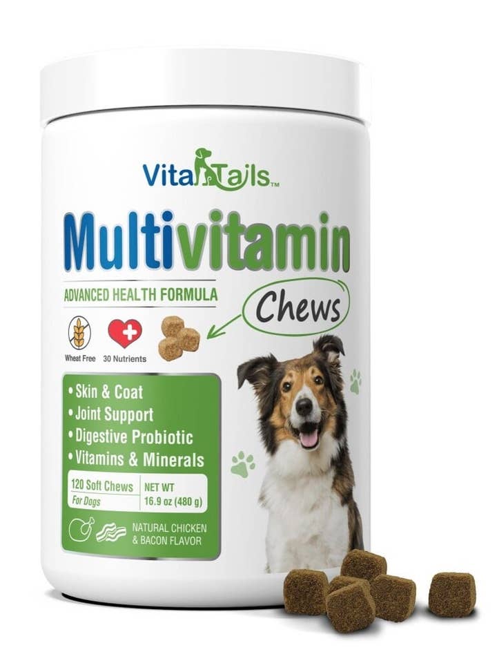 Multivitamin Soft Chews for Dogs - 120 Count for wholesale by Natural Cure Labs