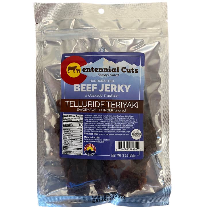 3 oz Telluride Teriyaki and other Purchase Wholesale beef bacon. Free Returns & Net 60 Terms on Faire trending on Faire.