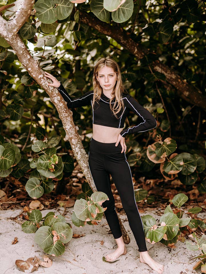 Youth Stella Leggings for wholesale by Werk Dancewear