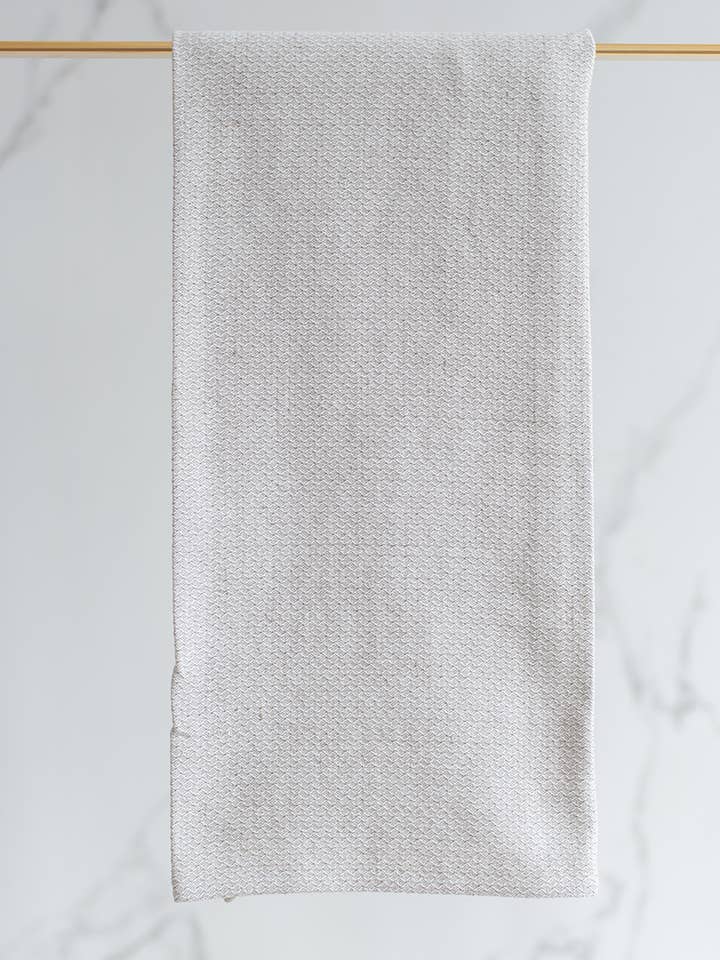 Kai Linen Guest Towel - Off White with Sand for wholesale by Linen Way Inc.