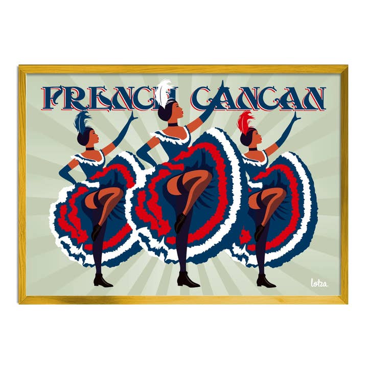 Lotza – wholesale Poster – Show French Cancan2