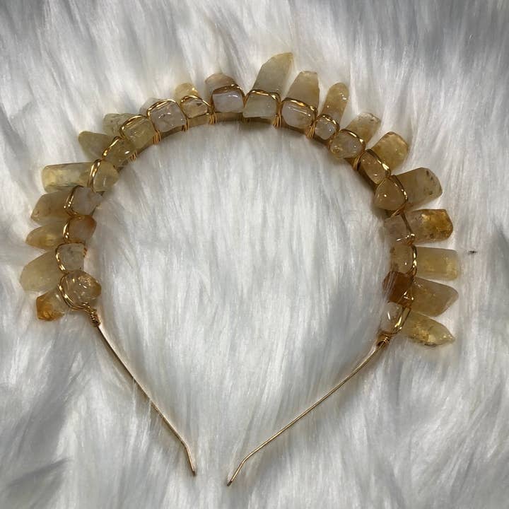 WHOLIFECO - Wholesale Tiara – Women’s - Raw Crystal crown - Gemstone Tiara for bride11