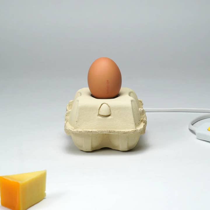 EggboxLAMP Corn | Cement base, lightbulb from real Egg and other Purchase Wholesale cornat wc sitz. Free Returns & Net 60 Terms on Faire trending on Faire.