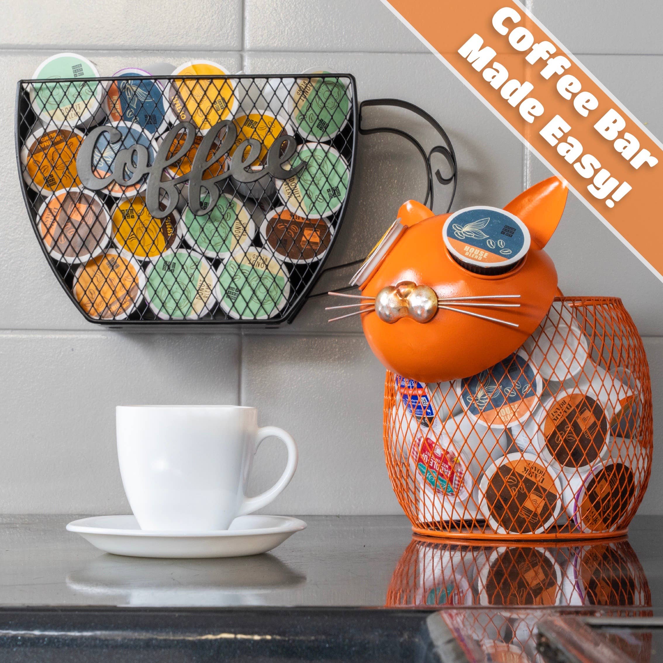 MADE EASY KIT - Wholesale Kitchen Storage/Organizer - Made Easy Kit Coffee Pod Organizer - Home Functional Décor39