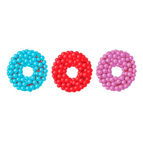 Long Island Candy Factory - Wholesale Gummy - Hilco 5 Lb Cosmic Coated Gummy Rings Bulk0