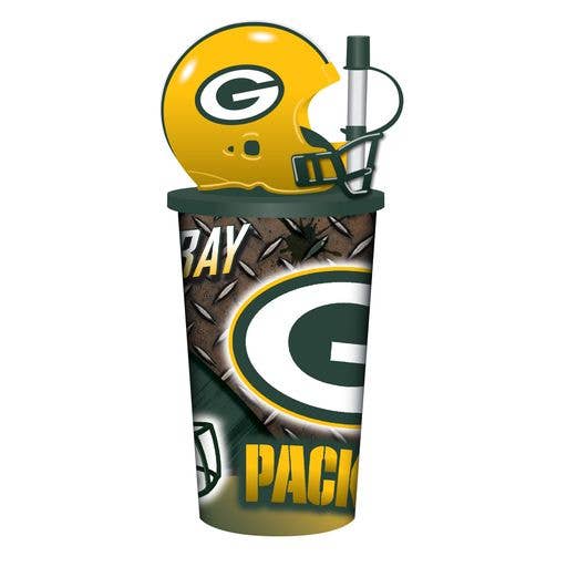 Mojo Licensing - Wholesale Drinking Glass/Cup - Green Bay Packers 32oz Helmet Cup