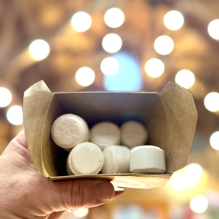 Bowl Dazzler Toilet Bombs - 8 or 16 pack tablets for wholesale by Wild Waters Soapery