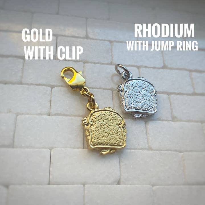 A.Marie Costumes - Wholesale Individual Charm/Pendant - Garlic Wine Cone Chips Dumpling Fries Bread Snack Food Charm3