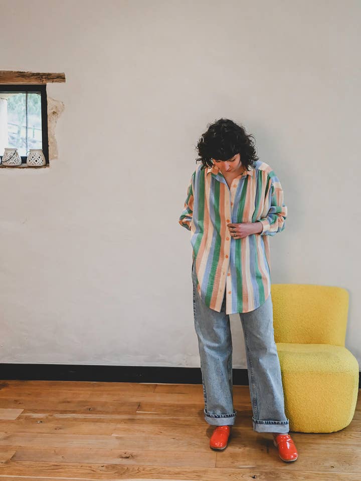 Patron couture - Robe Chemise Gariguette pour la vente par COUSETTE