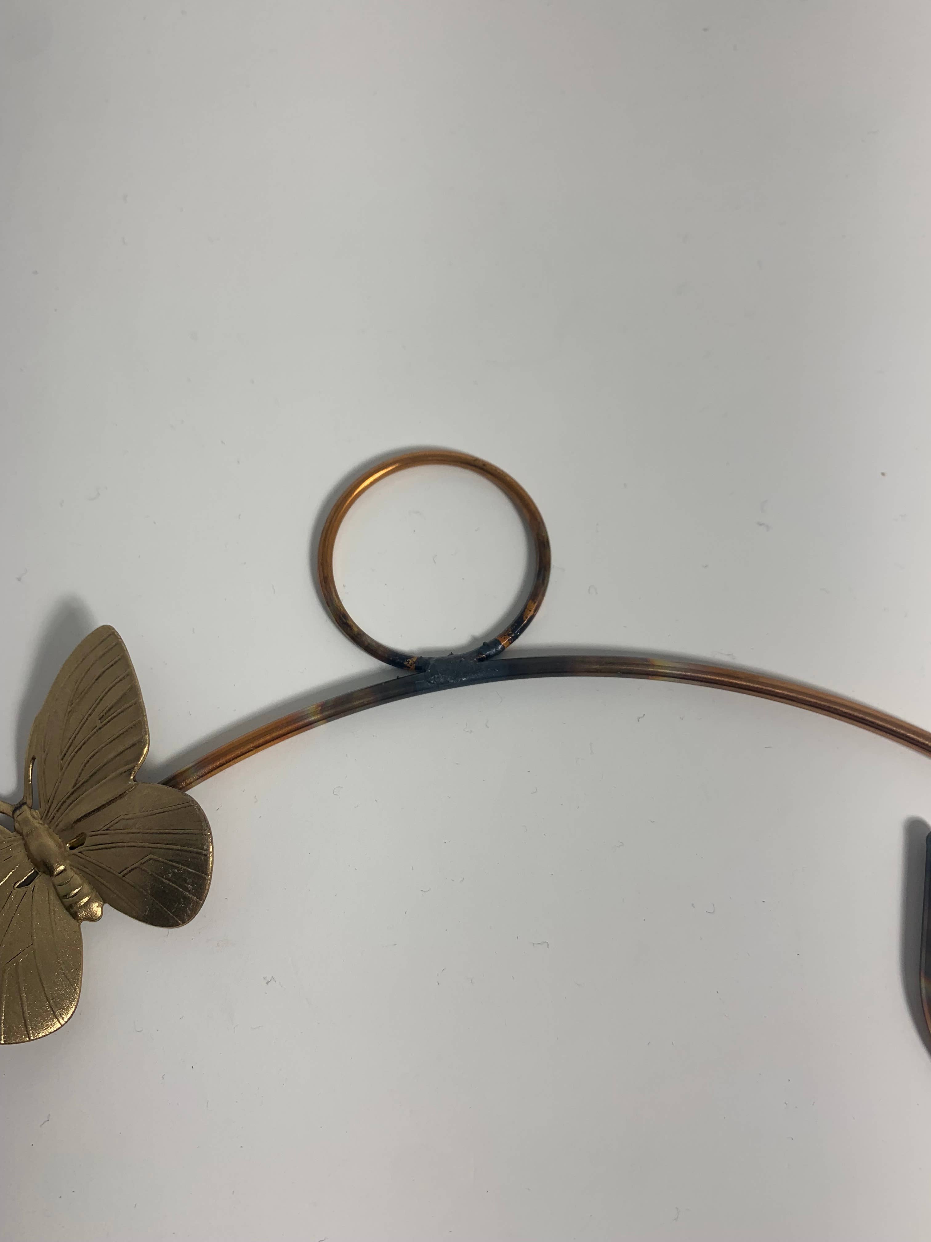 The Brass Butterfly - Wholesale Vase -  Crescent Hanging Plant Propagation Rooting Vase6