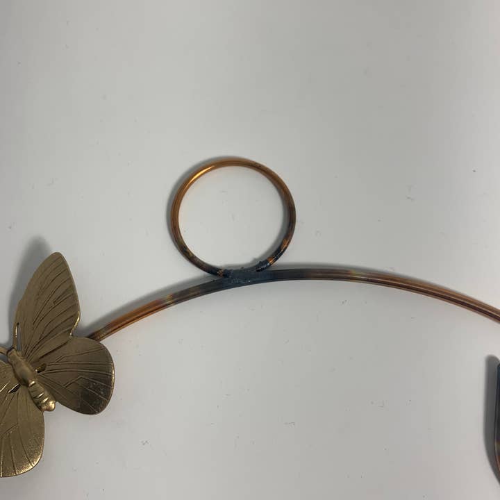 The Brass Butterfly - Wholesale Vase - Crescent Hanging Plant Propagation Rooting Vase6