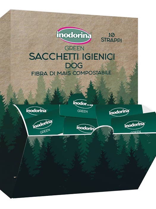 Inodorina Green Box Bags Ric 30pcs for wholesale by Inodorina