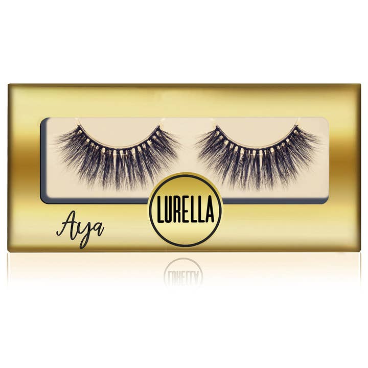 3D Mink Eyelashes - Aya for wholesale by Lurella Cosmetics