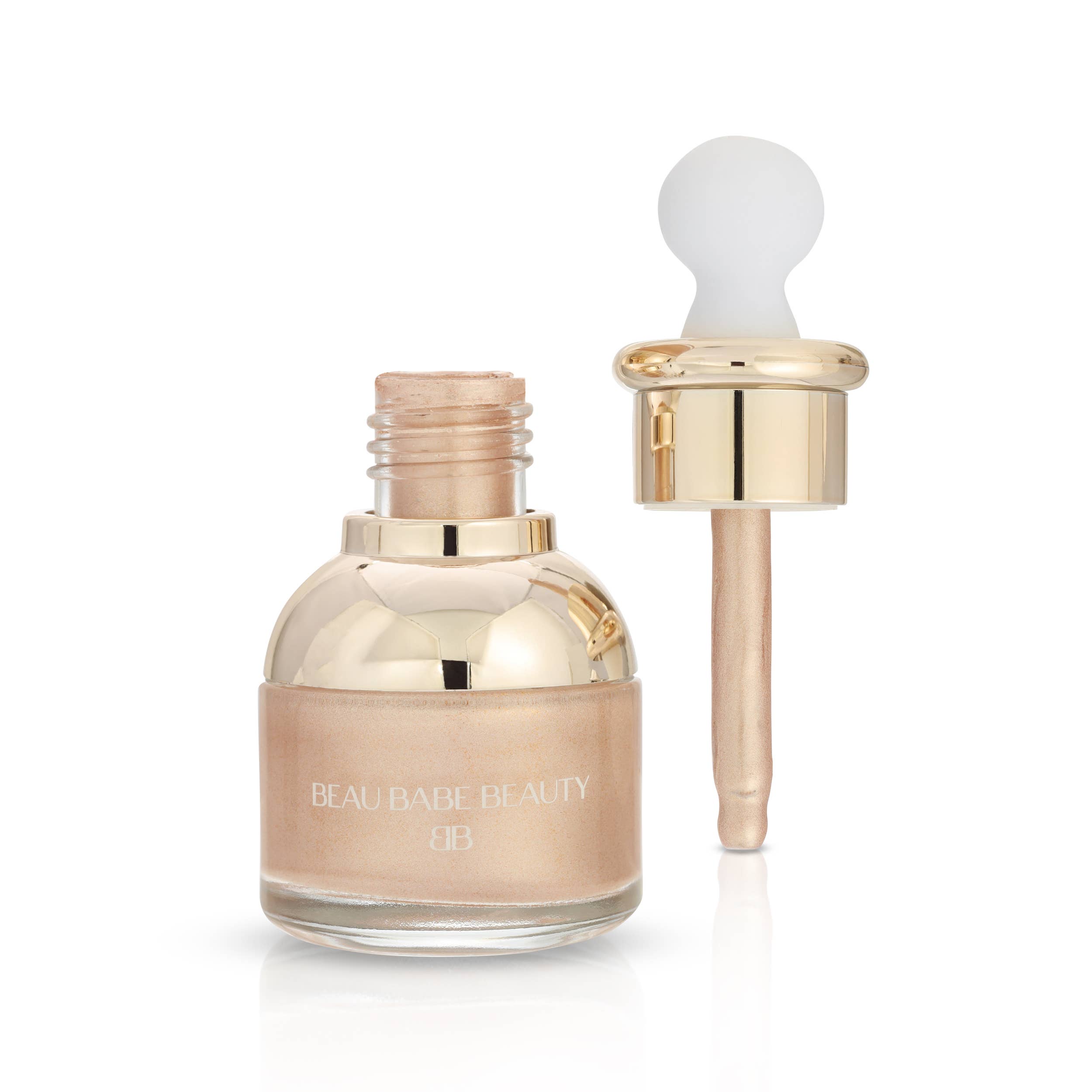 Illuminati Cosmetics - Vendita all'ingrosso Illuminante viso - Gocce illuminanti liquide color champagne1