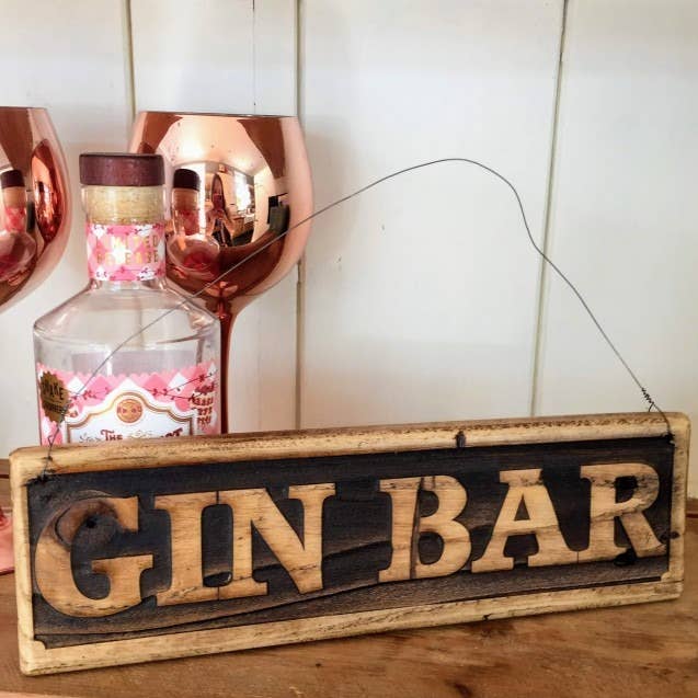 Gin Bar-bord voor wholesale door Cornish Whispers