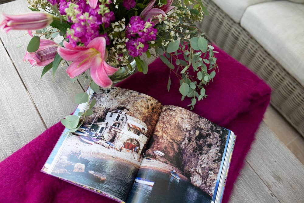 PALM & AGAVE - Wholesale Throw Blanket - Palm and Agave Mohair Miro Throw0