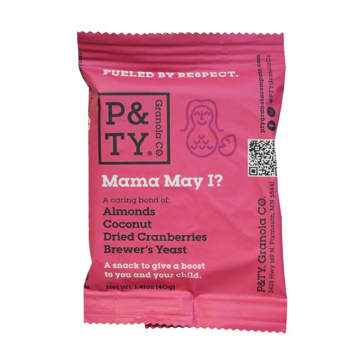 P&TY Granola Co. - Wholesale Snack Bar - Mama May I Granola Bar for Breastfeeding Mamas0