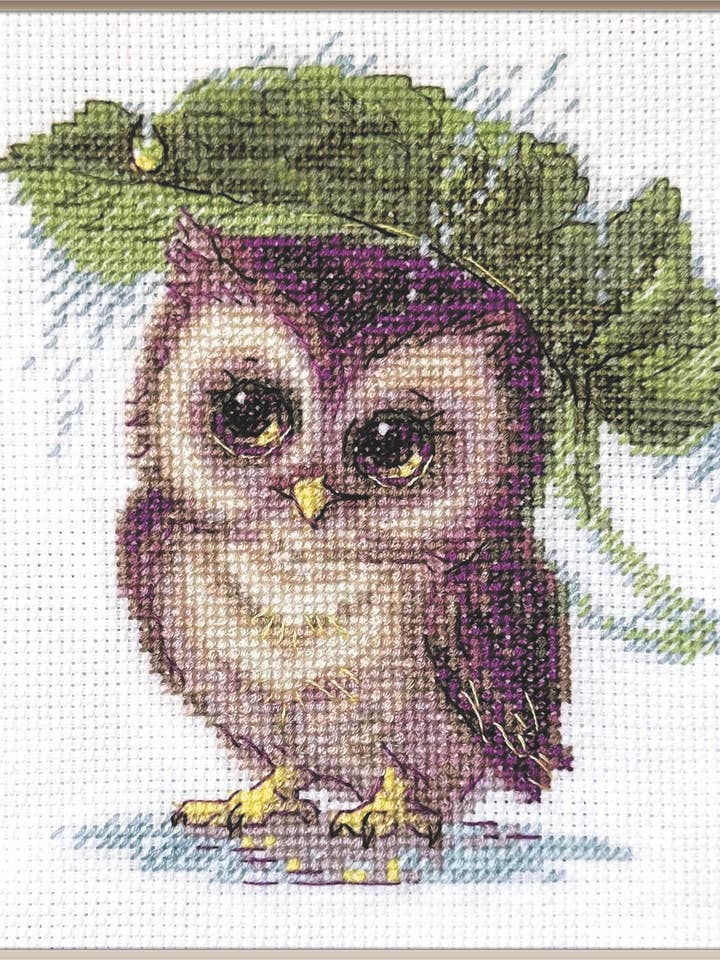 Kit Punto Croce di Aine A1023 Gufo Goccia di Pioggia per la vendita all'ingrosso da parte di RIOLIS