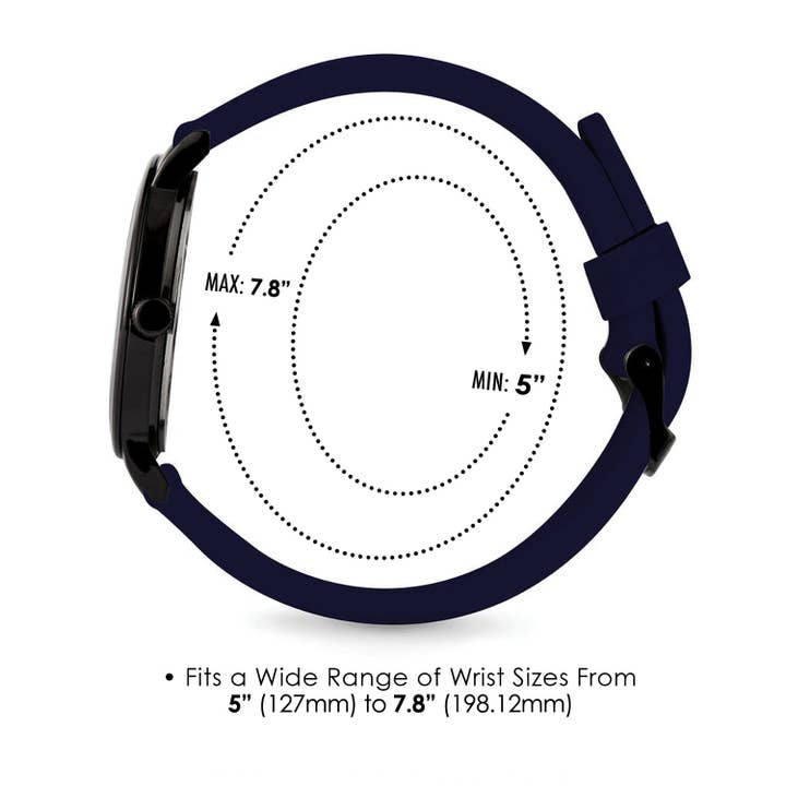 Speidel - Wholesale Wrist Watch - Unisex - Black Dial Original Scrub Watch™46