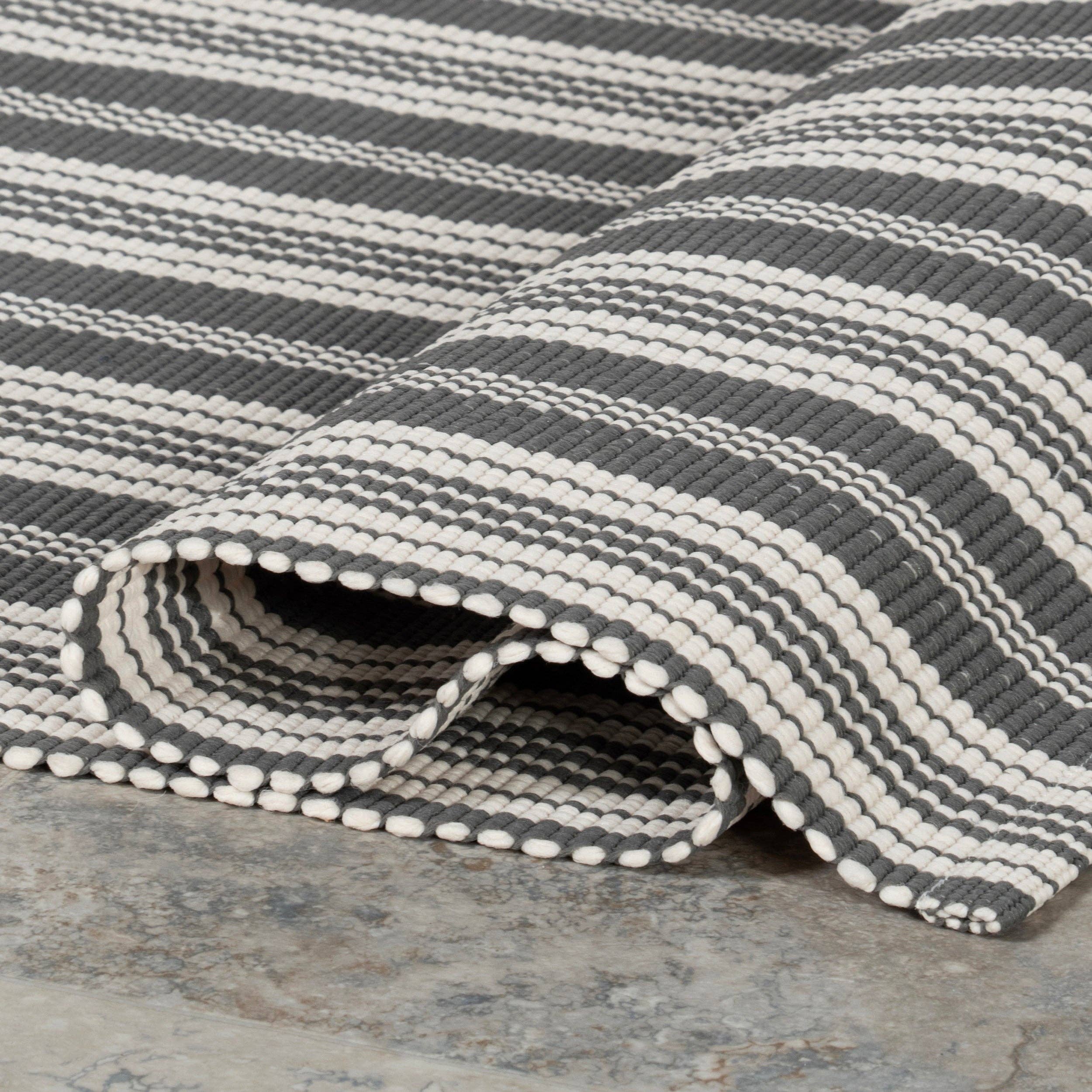 nuLOOM - Wholesale Area Rug - Home Conservatory Ticking Stripe Handwoven Indoor/Outdoor Area Rug35
