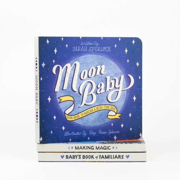 Odd Bird Books - Wholesale Baby & Toddler Book (0-2) - Moon Baby: Your Guide To Making A Wish Come True- Board Book2