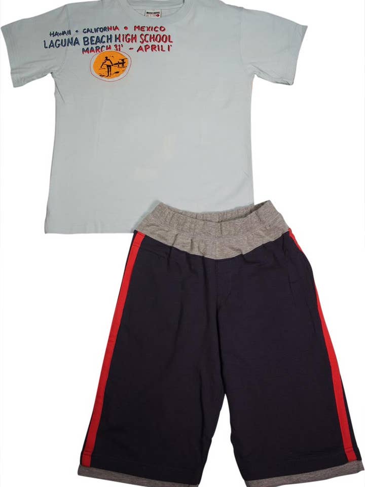 Eastern Off Price – Engroshandel Top- og shortssæt – til børn – Mish Mish småbørn & dreng bomuld kortærmet sæt18