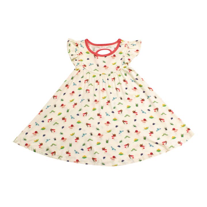 Free Birdees - Wholesale Dress - Kids - It’s a Bug’s Life Twirling Dress (2T-6Y)