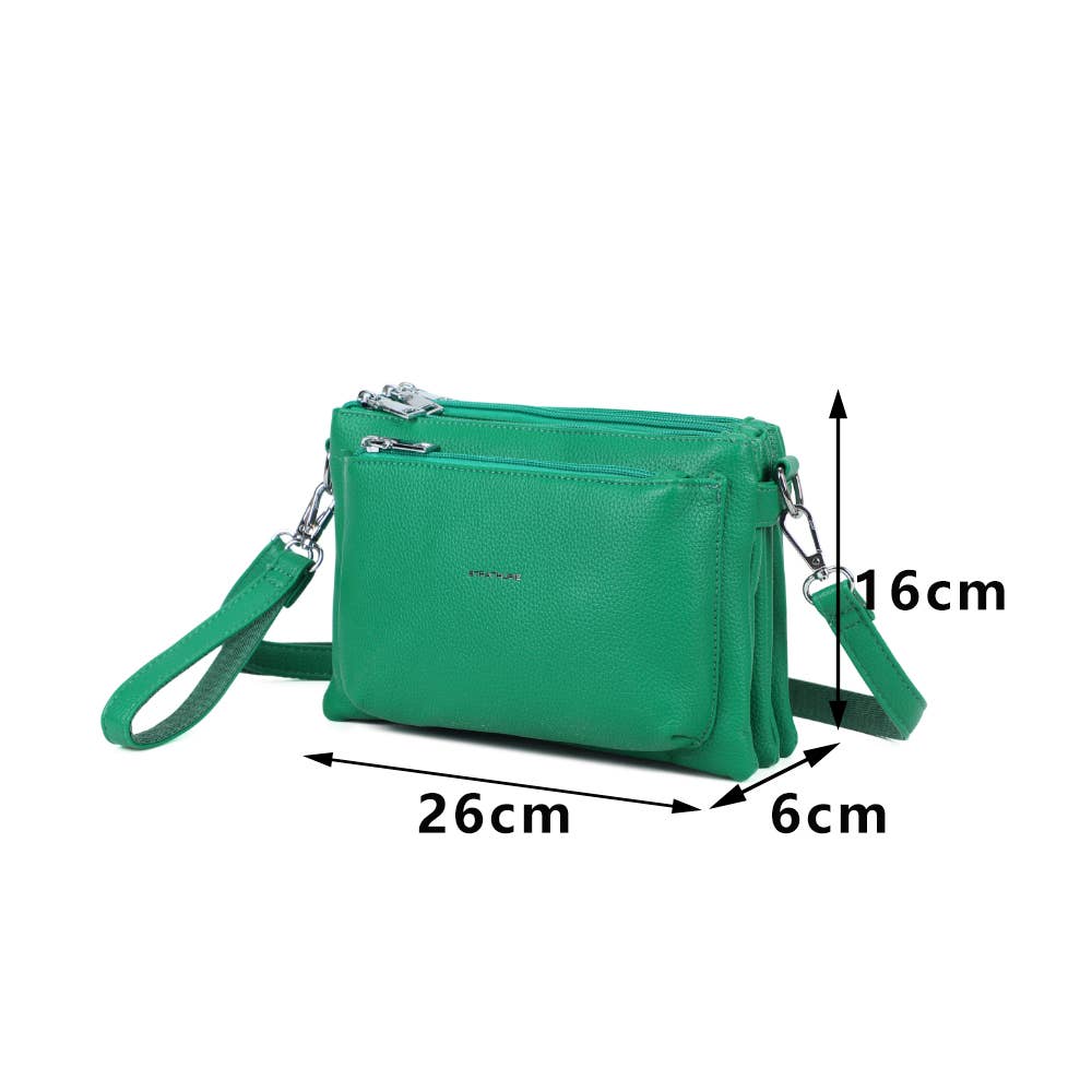 Strathurie – wholesale Crossbody bag – Women's – Strathurie Faux Leather Purse Style Bag 996 Brown1