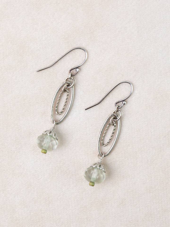 Mint Julep Tjeckiska Glas Dinglande Örhängen för wholesale av Anne Vaughan Designs Jewelry