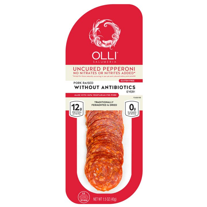 Olli Salumeria Americana - Wholesale Salami - Olli Pepperoni Sliced Chub