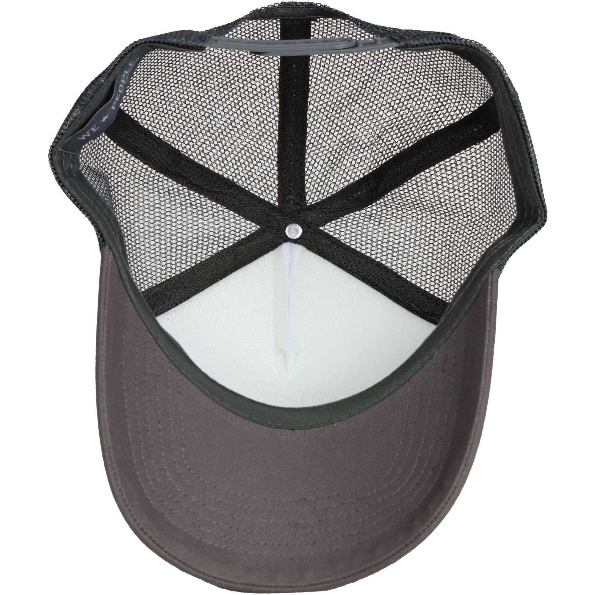 Pavilion - Wholesale Baseball Cap - Unisex - Lake - Dark Gray Adjustable Trucker Hats6