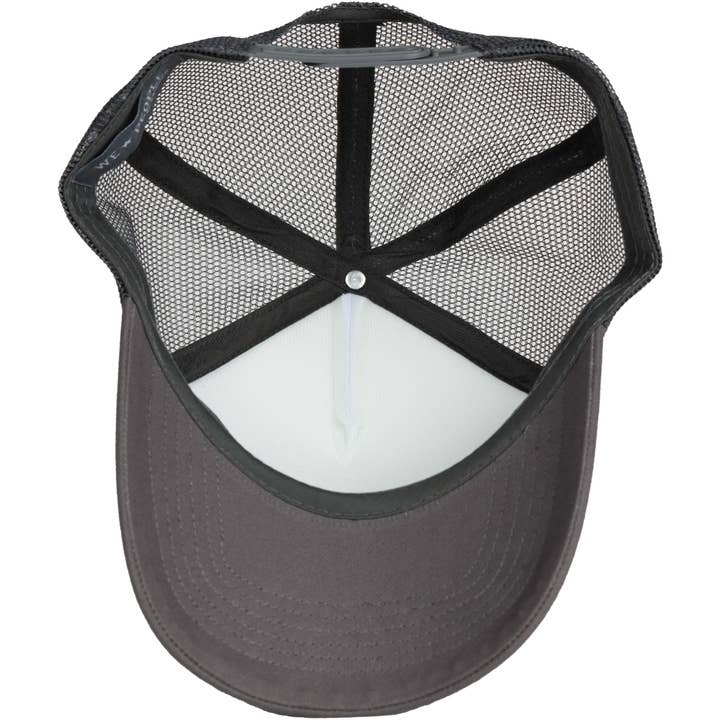 Pavilion - Wholesale Baseball Cap - Unisex - Lake - Dark Gray Adjustable Trucker Hats6