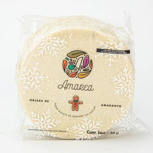 Amaranth Wafers - Gingerbread Flavor for wholesale by NFit USA - Fitness Market