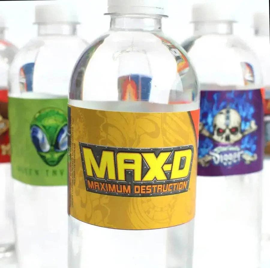 Party Expo, LLC - Vente Verre/tasse - Étiquettes pour bouteilles d'eau Monster Jam (paquet de 16)3