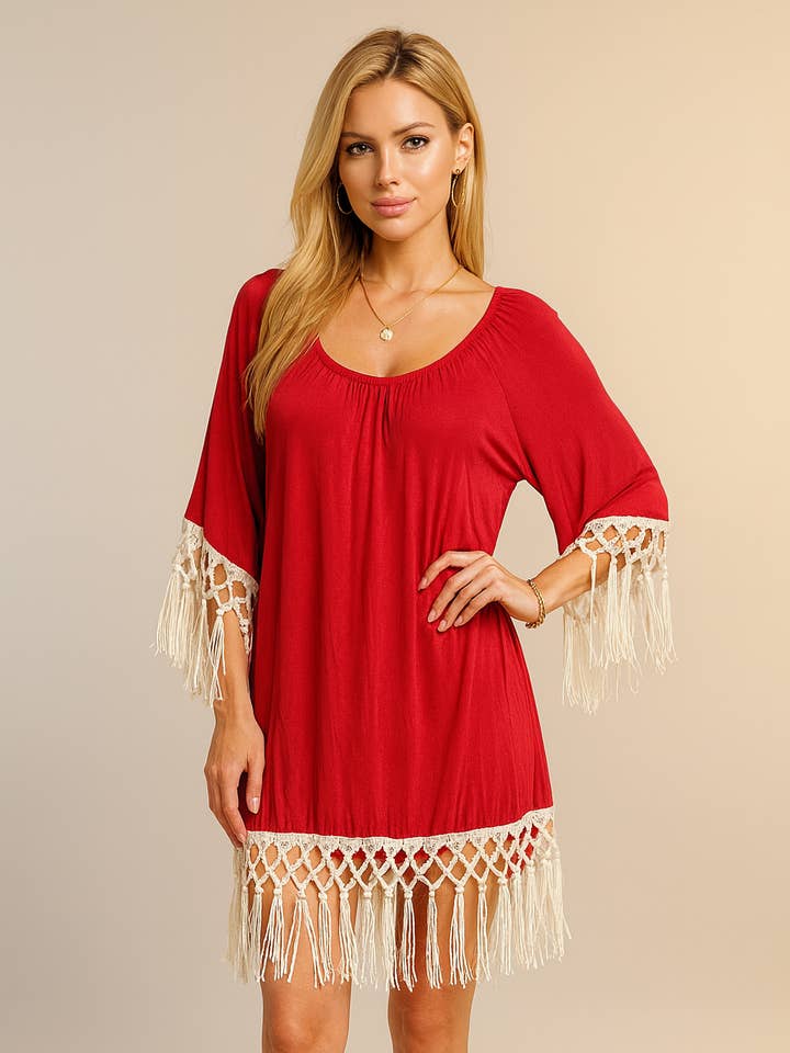 Styles Swing Knit & Boho Fringe (Lot) total 134 pièces pour la vente par LTX Sportswear