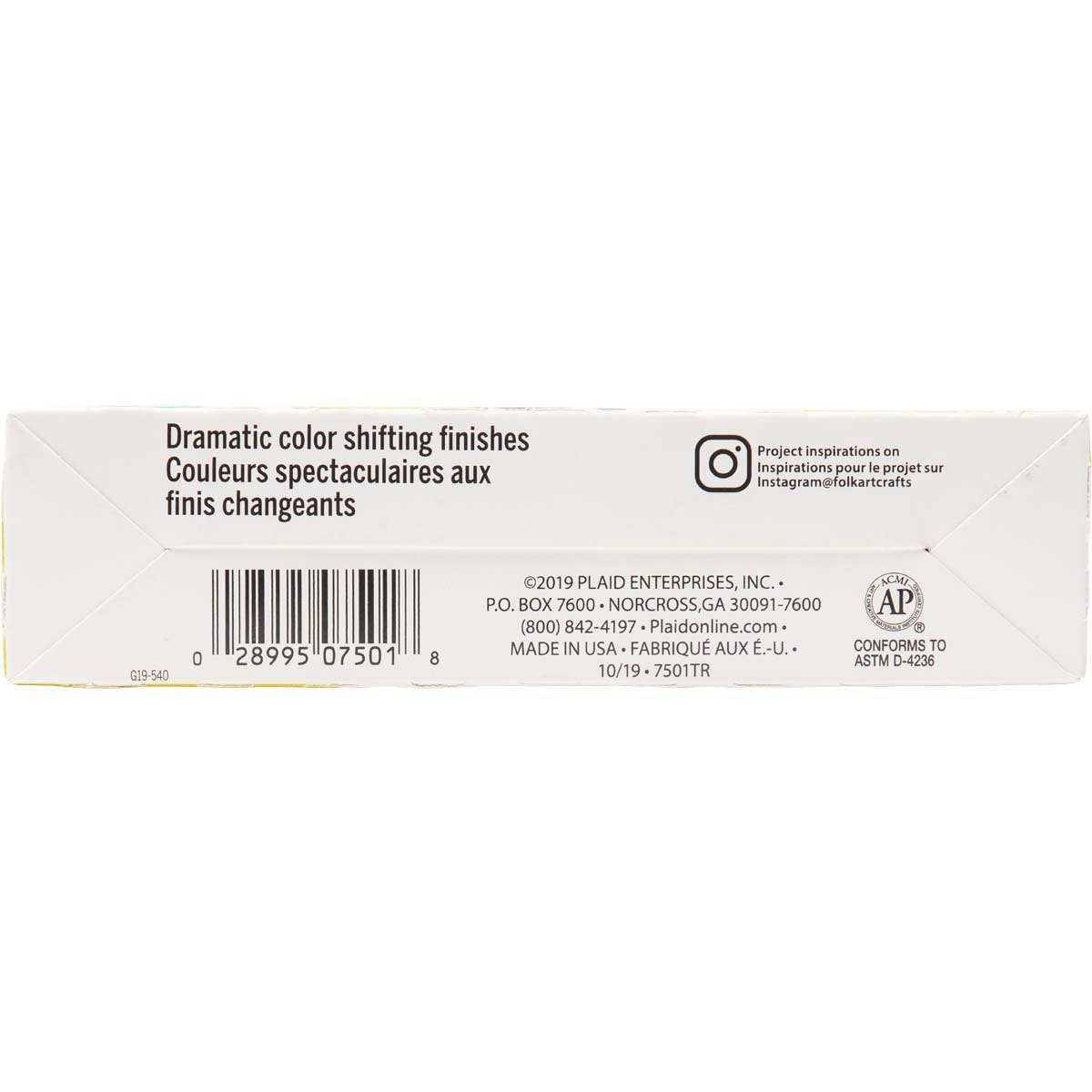 Plaid Crafts - Wholesale Paint Set - FolkArt ® Color Shift™ Chameleon Acrylic Paint Set 4 Colors5