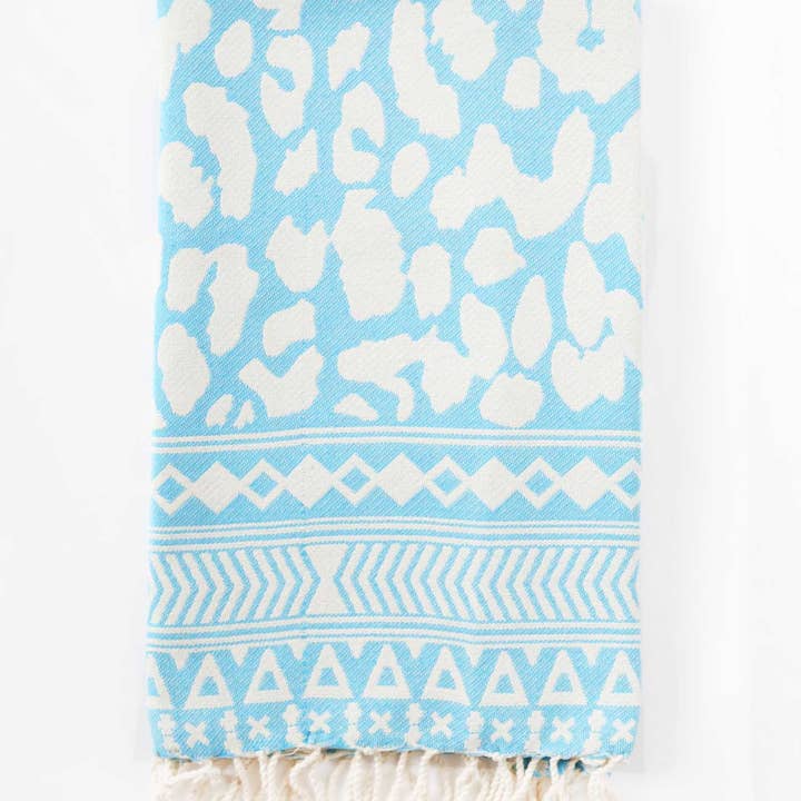 Scents and Feel - Wholesale Beach Towel - Africa Animal Print Fouta Towel