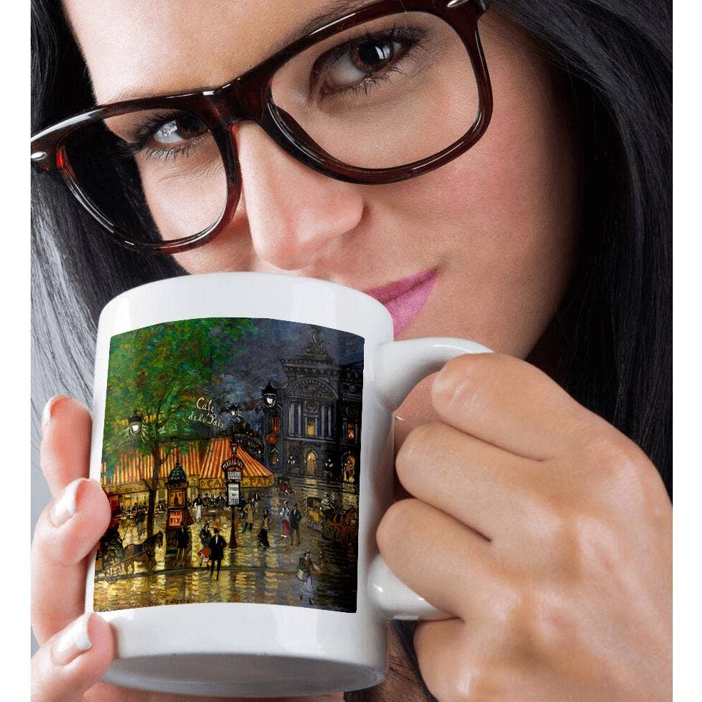 3dRose - Wholesale Coffee Mug - 3dRose, Constantin Korovin - Grand Opera in Paris, Mug9