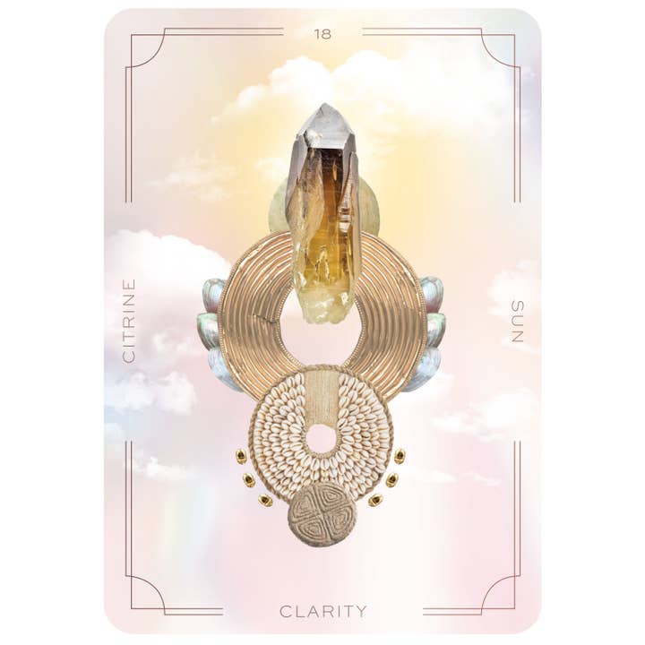 Red Wheel/Weiser LLC - Wholesale Tarot Cards - Astral Realms Crystal Oracle: A 33 Card Deck and Guidebook