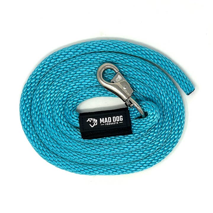 Longe pour cheval avec mousqueton à tête de taureau - Signature pour la vente par Mad Dog Products