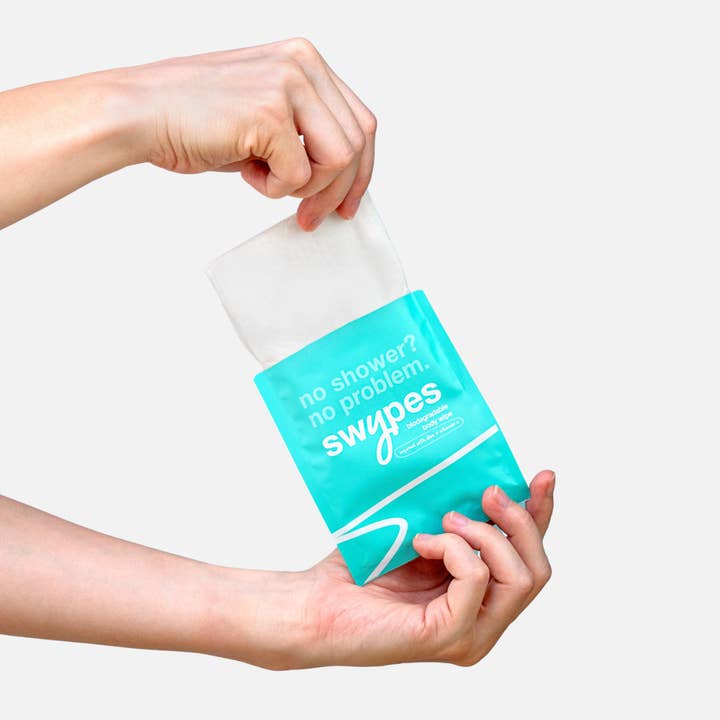 Swypes – wholesale Face & body wipes – Swypes Body Wipes Sweat-Removing 100% Biodegradable —6 Pack1