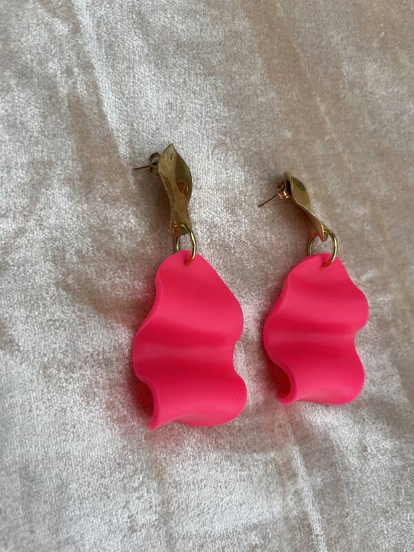 Jewelry By Elina Dahl - Wholesale Dangle Earrings - Earring wave exclusive neon.0