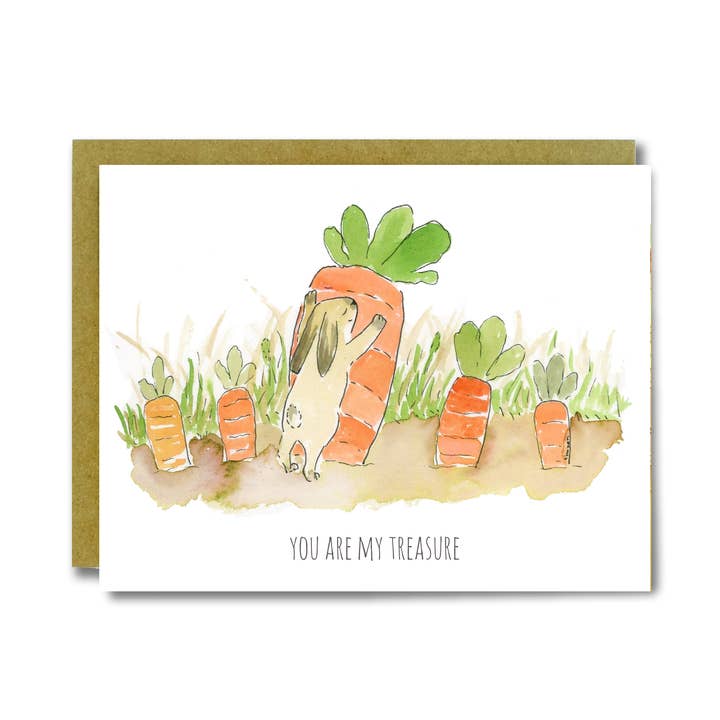 Carte Garden Treasure pour la vente par SquidCat, Ink