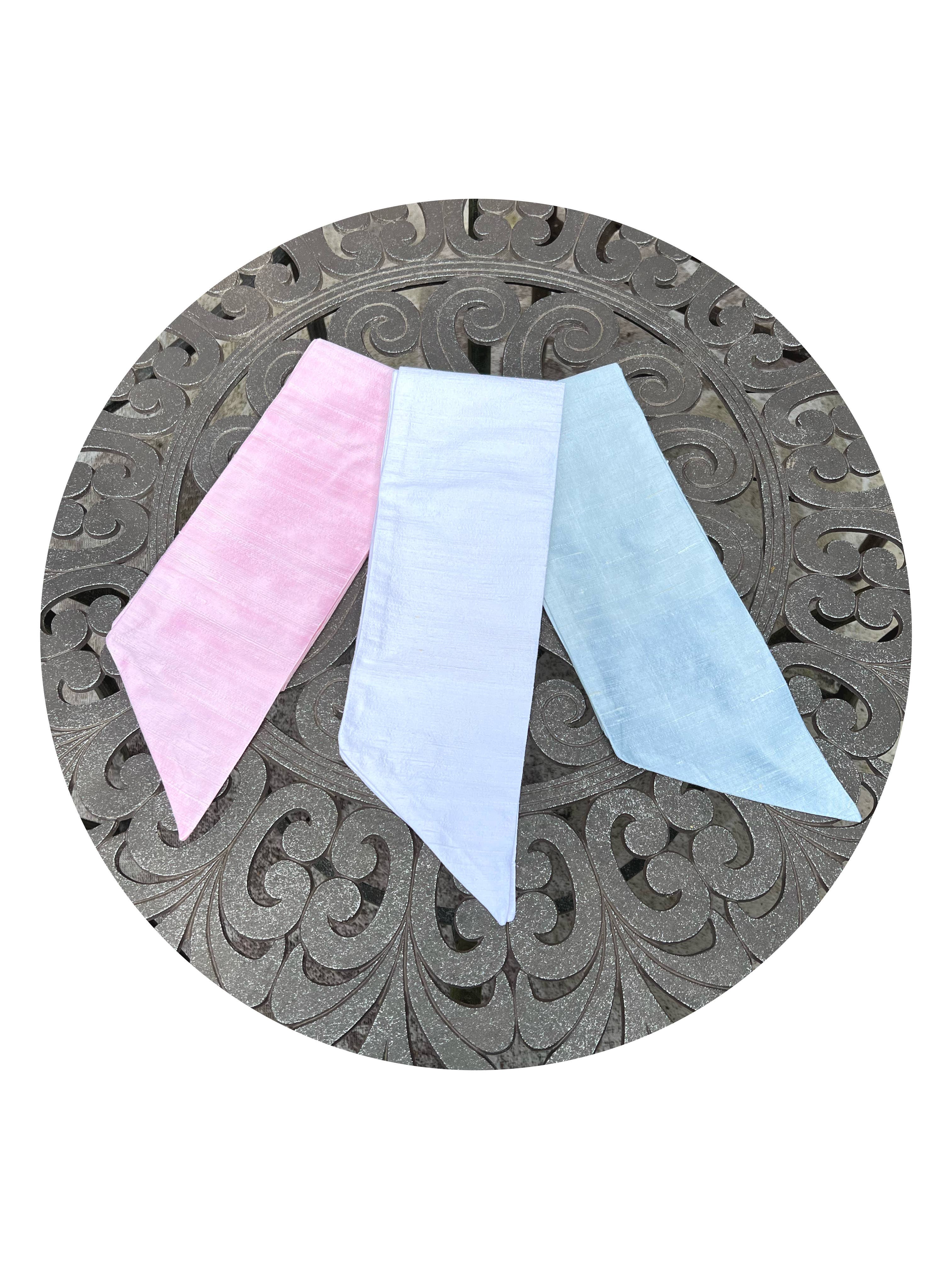 THE ROYALTY COLLECTION - Wholesale Wreath - Indian Silk Dupioni Sash4